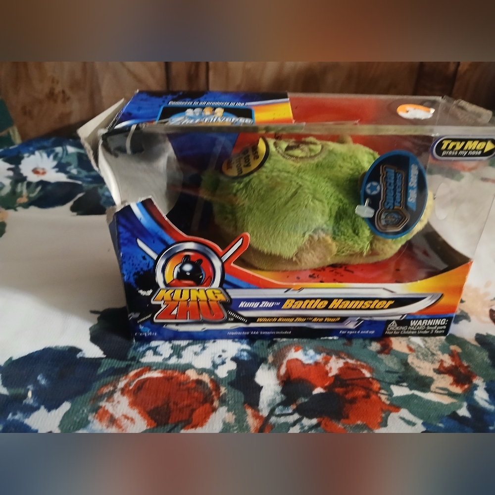 Kung Zhu Battle Hamster Toy
